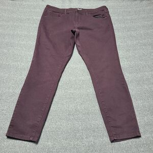 Universal Thread Jeans Womens 16 Mid Rise Skinny Stretch Pants Denim Casual